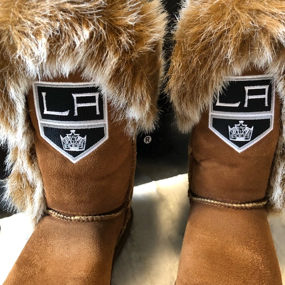 NHL Shoes - NHL LA Kings Cuce The Fanatic Boots New w/ Box Women's Sz 8